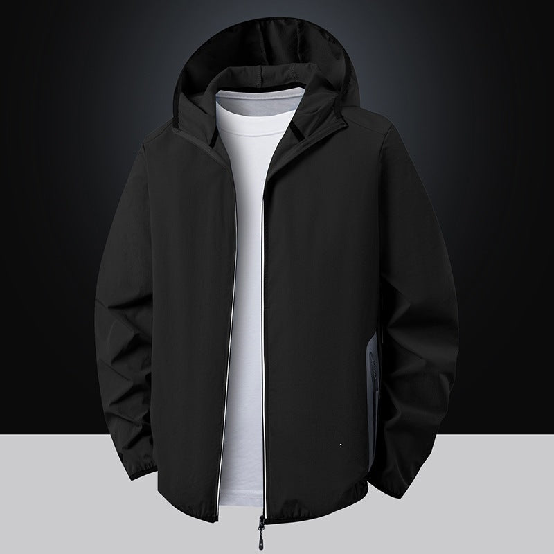 Herren Wind- und wetterfeste Outdoor-Jacke Drune
