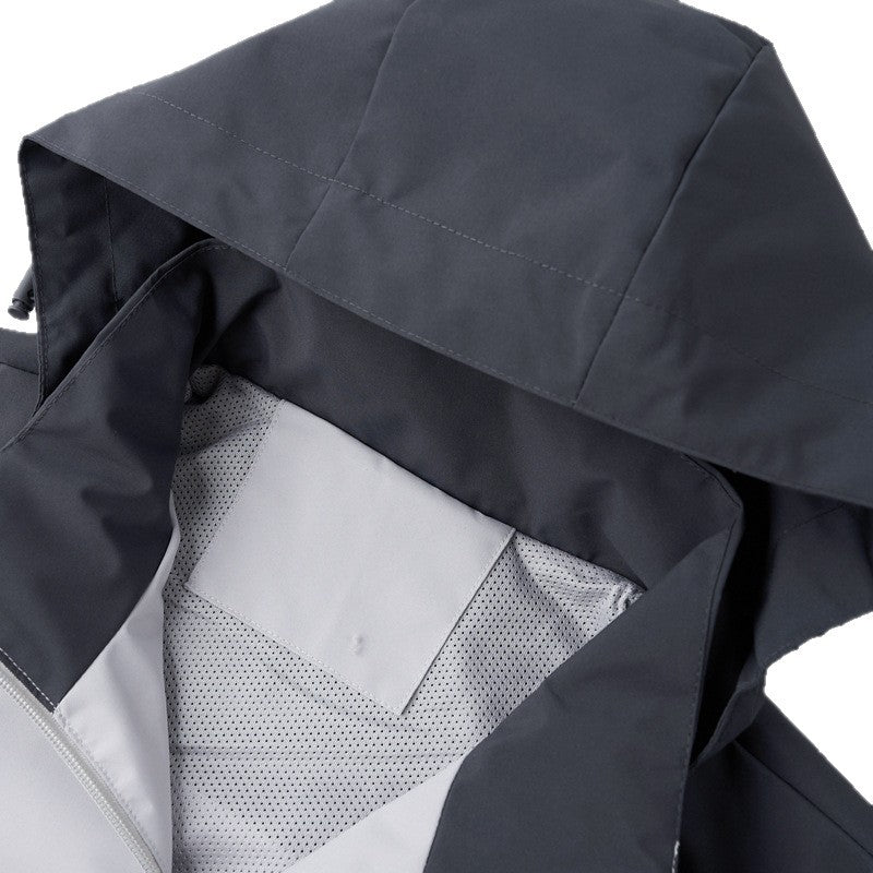 Herren leichte Übergangsjacke mit praktischen Seitentaschen und atmungsaktiven Eigenschaften Drune