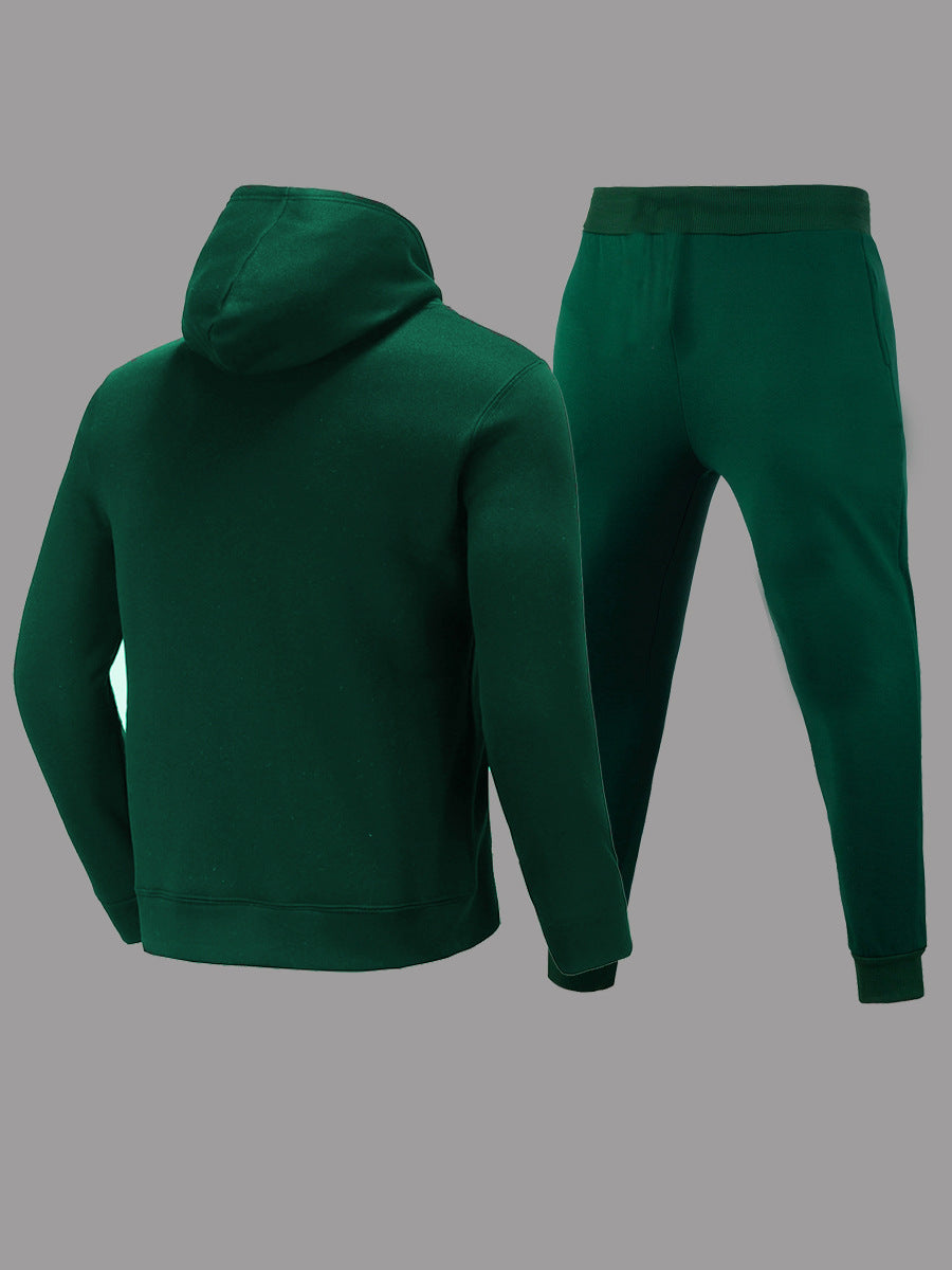 Damen Hoodie- und Jogginghose-Set mit modernem Schriftzug und bequemer Passform Drune
