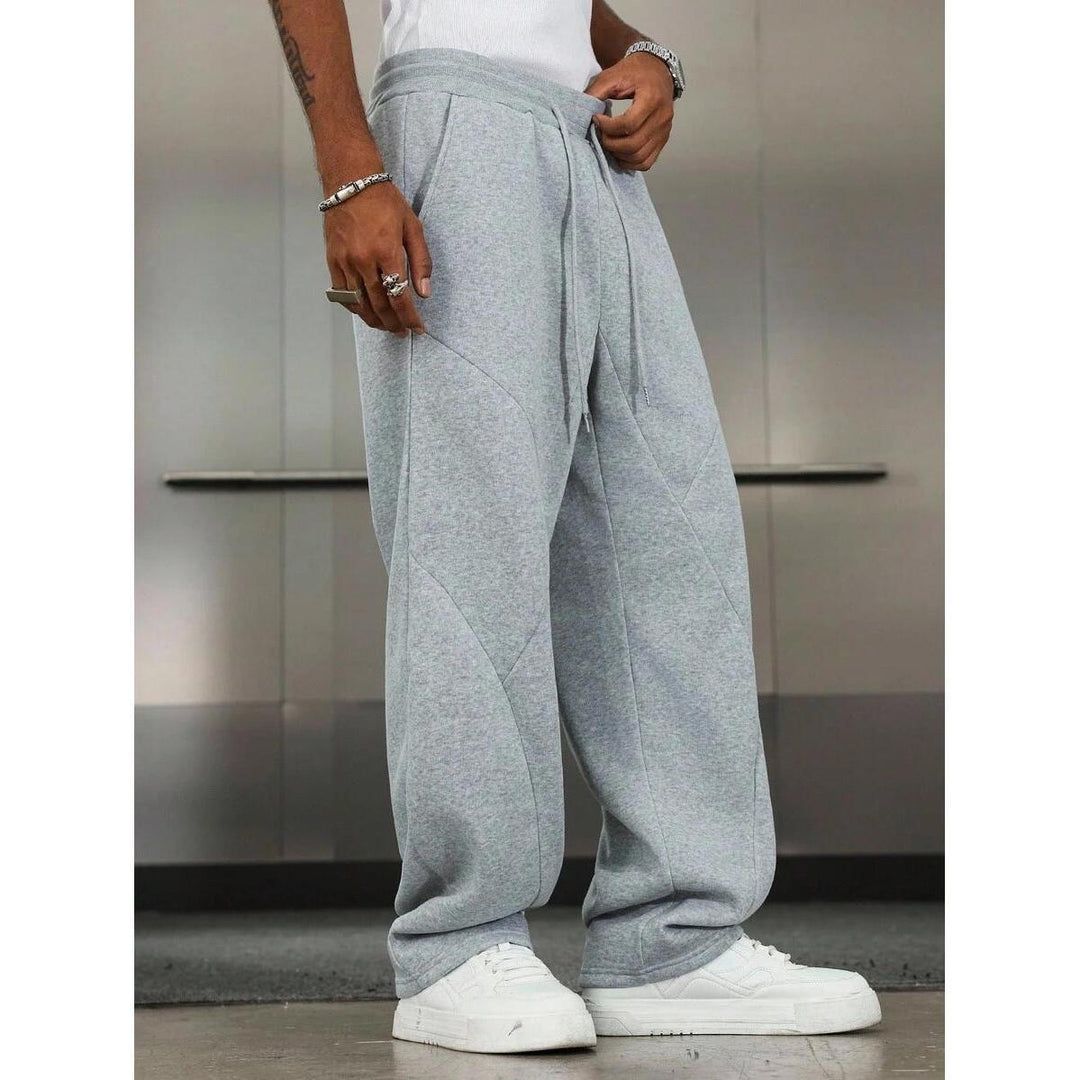 Herren Lässige Oversized Jogginghose Drune