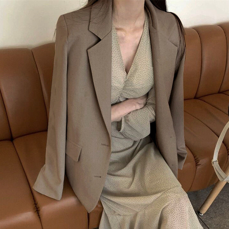 Damen Eleganter Schnitt Styles Blazer Drune