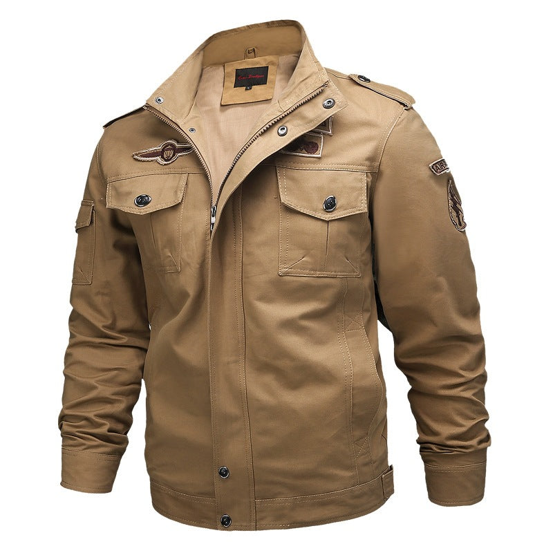 Herren Militärische Freizeitjacke Drune