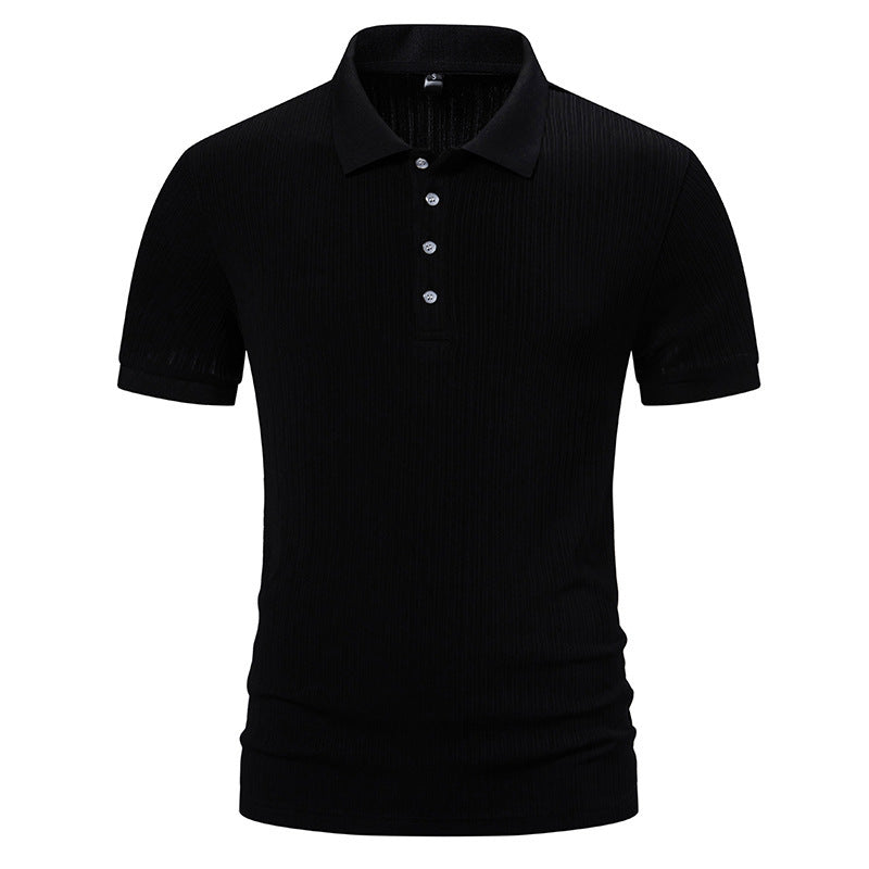 Herren hochwertiges Poloshirt mit moderner Struktur Drune