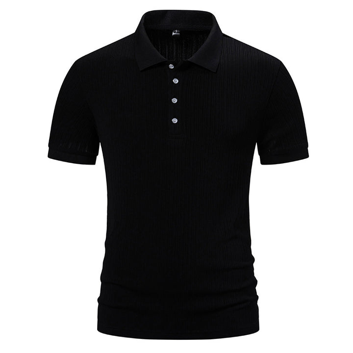 Herren hochwertiges Poloshirt mit moderner Struktur Drune