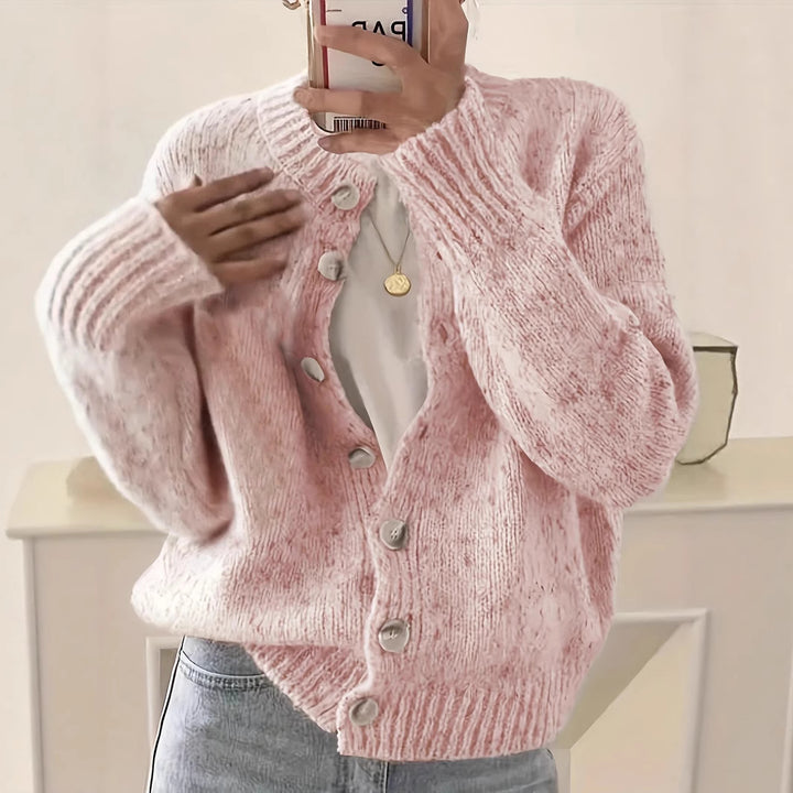 Damen Kuschelige Strickjacke Drune