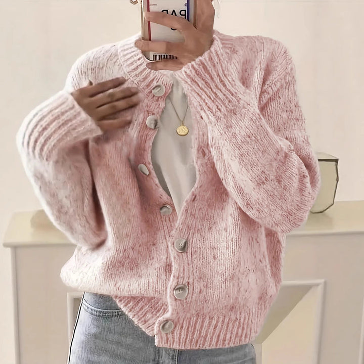 Damen Kuschelige Strickjacke Drune
