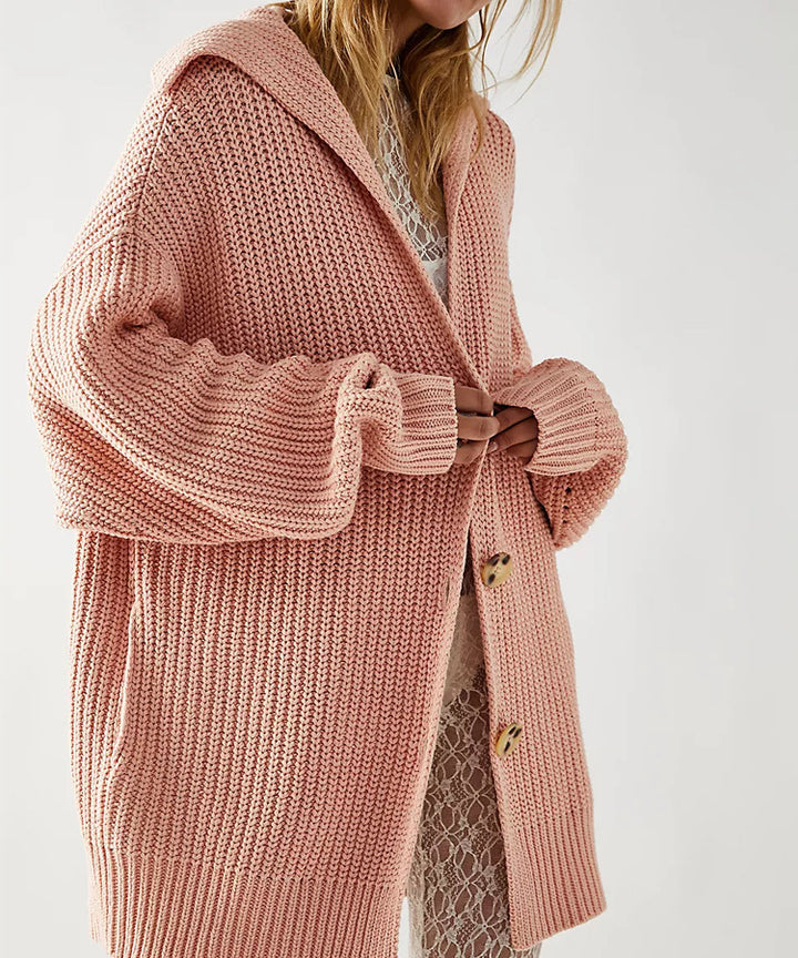Damen Über-sized Strickjacke Drune