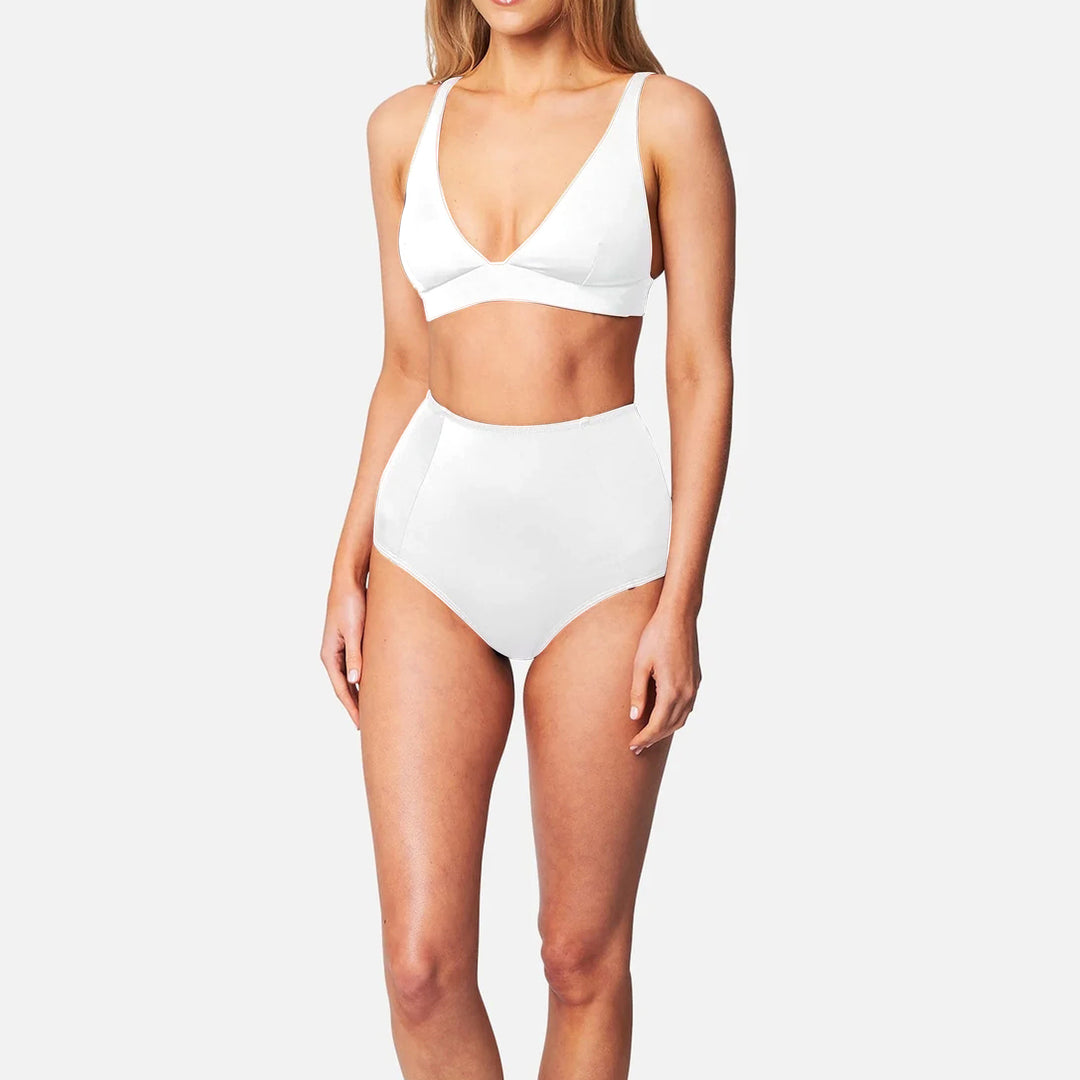Damen Hochgeschnittener Bikini mit vorteilhaftem Schnitt Drune