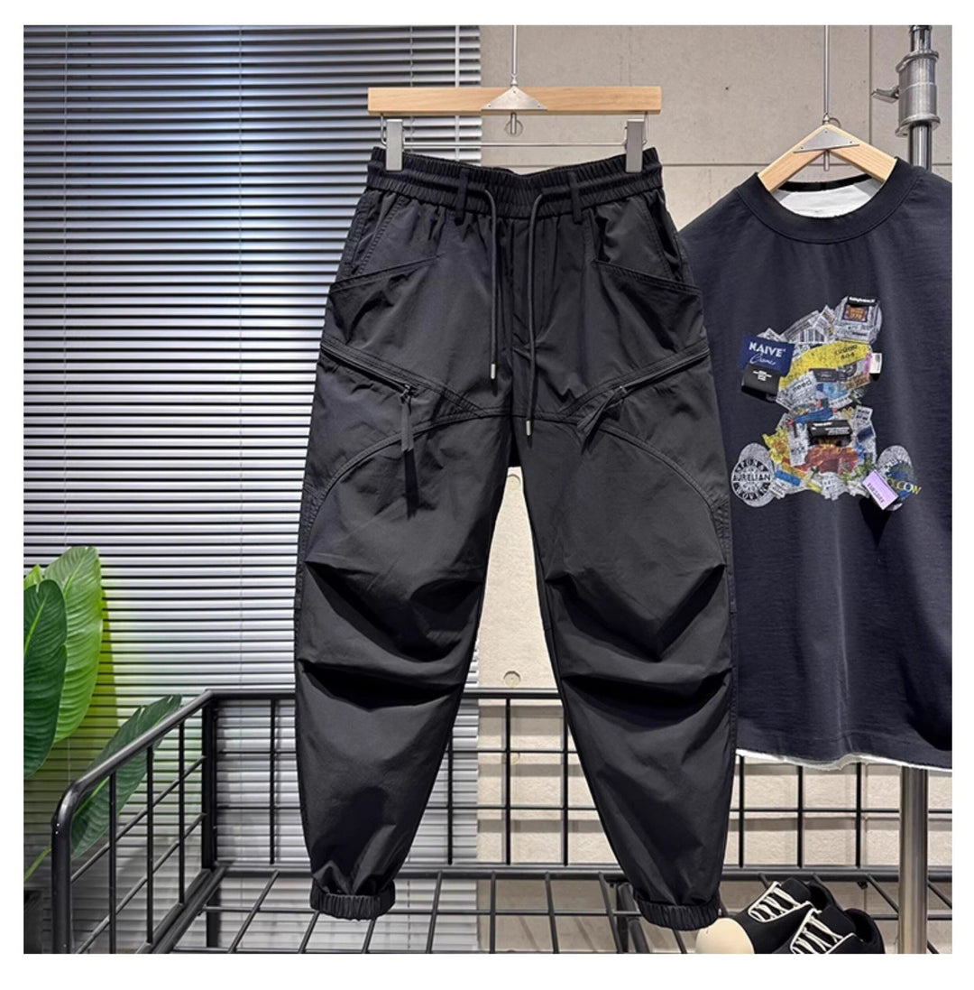 Herren Bequeme Sporthose mit Seitentaschen Drune