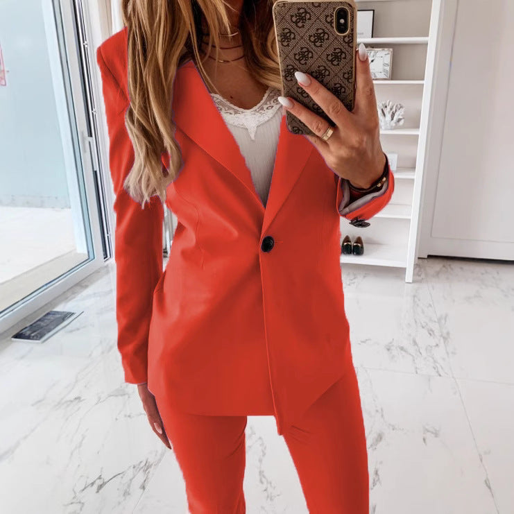 Damen eleganter Business Blazer Drune