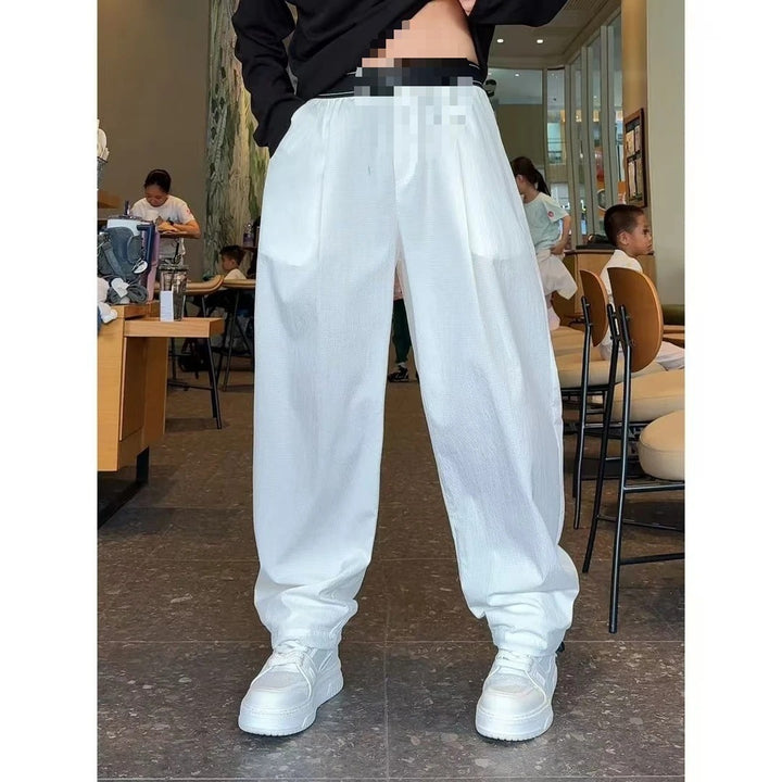 Damen Elegante und bequeme High-Waist Casual-Hose Drune
