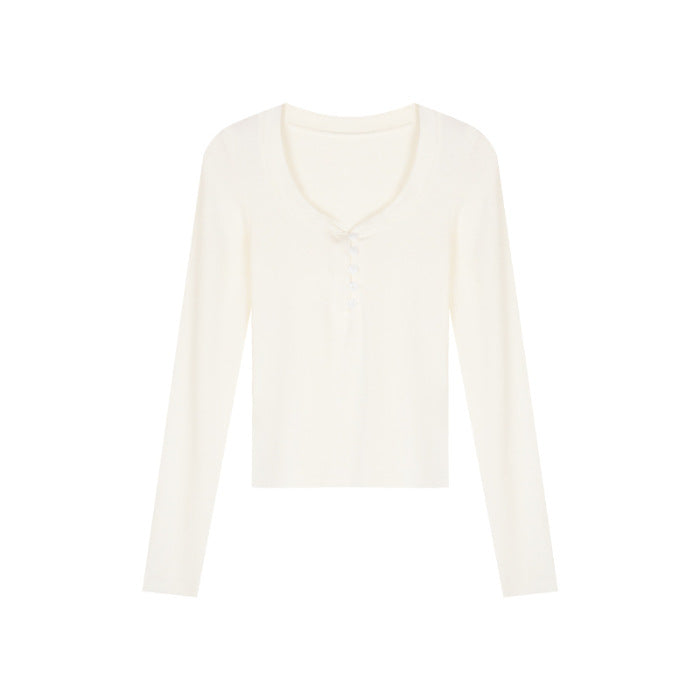 Damen modisches und komfortables Langarmshirt Drune