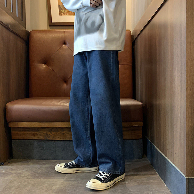 Herren Lässige Baggy-Jeans Drune