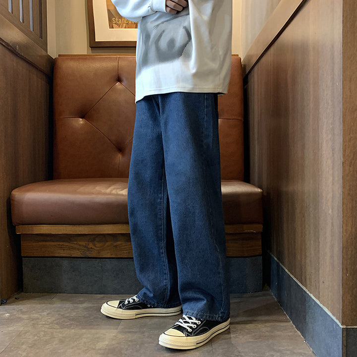 Herren Lässige Baggy-Jeans Drune