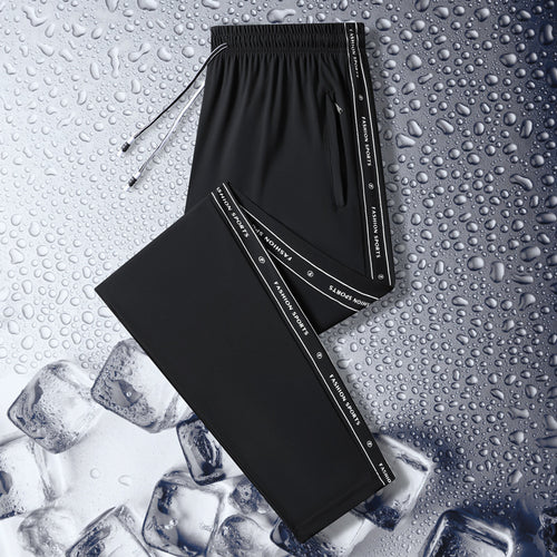 Herren Sportliche Laufhose mit elastischem Bund