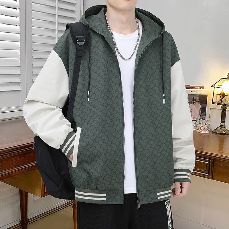 Herren Sportliche Kapuzenjacke mit modernem Design Drune
