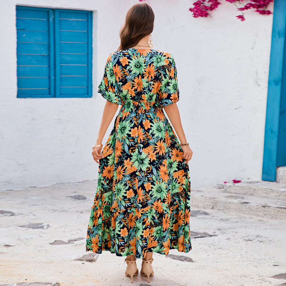 Damen Maxi-Kleid Drune