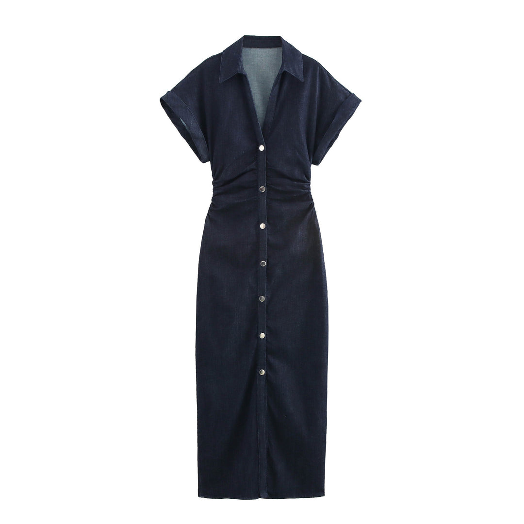 Femme Utility Shirt Kleid Drune