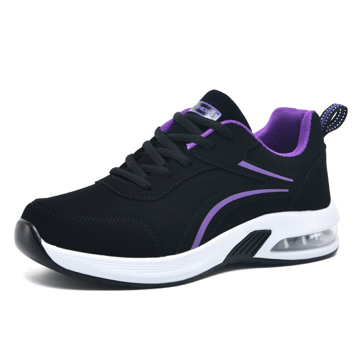 Herren nan luftgedämpfter City-Sneaker mit ergonomischer EVA-Zwischensohle und gepolsterter Knöchelmanschette Drune