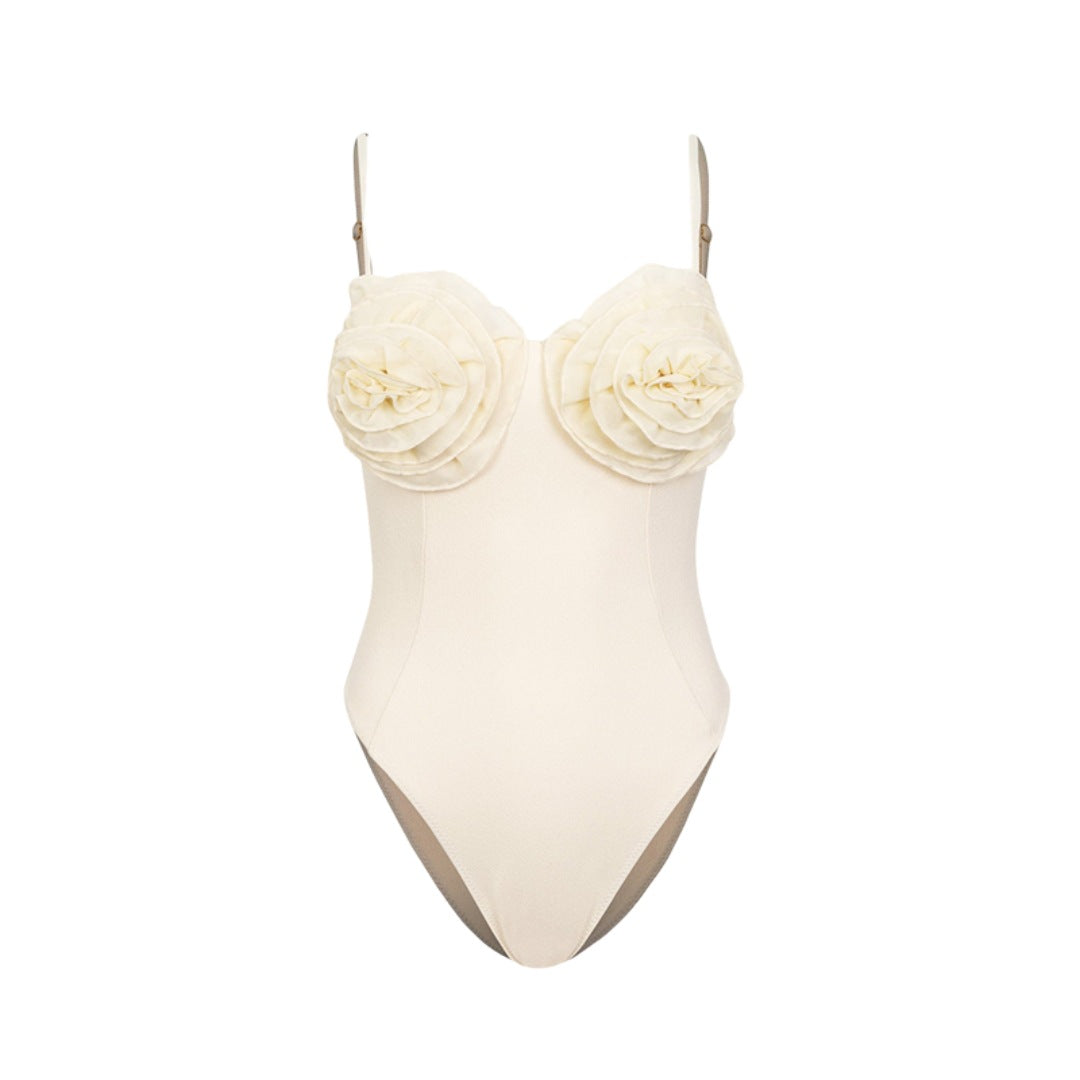 Damen Bikiniset mit floralem Rüschendesign Drune