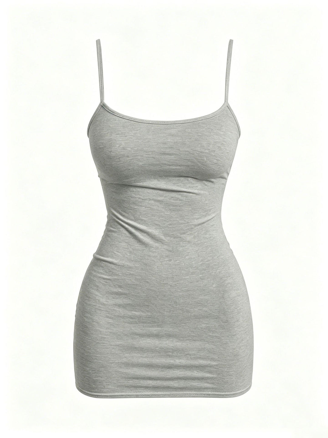 Damen figurbetontes Mini-Wickelkleid mit tiefem V-Ausschnitt und elastischen Trägern Drune