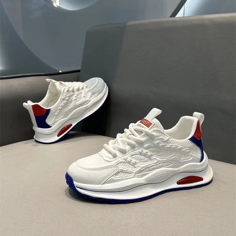 Damen Sportliche Sneakers mit luftdurchlässiger Mesh-Oberfläche und bequemer Dämpfung Drune