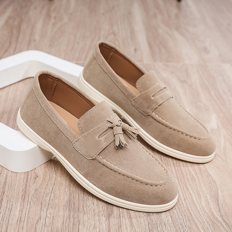Herren Elegante Mokassins mit Quasten Drune