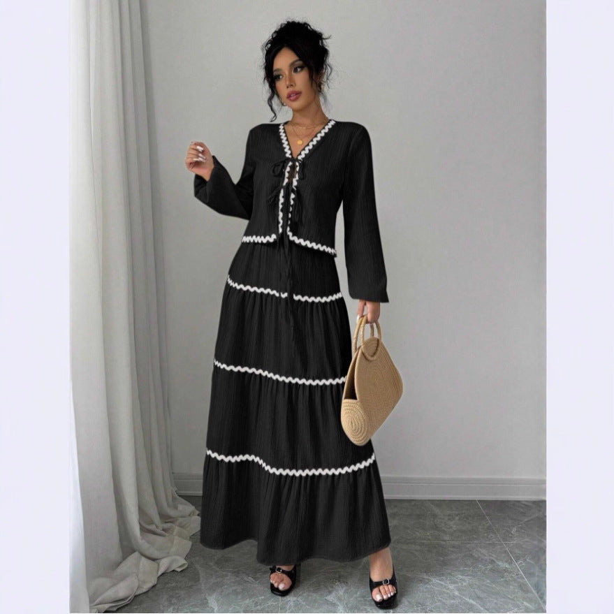 Damen Maxikleid Drune