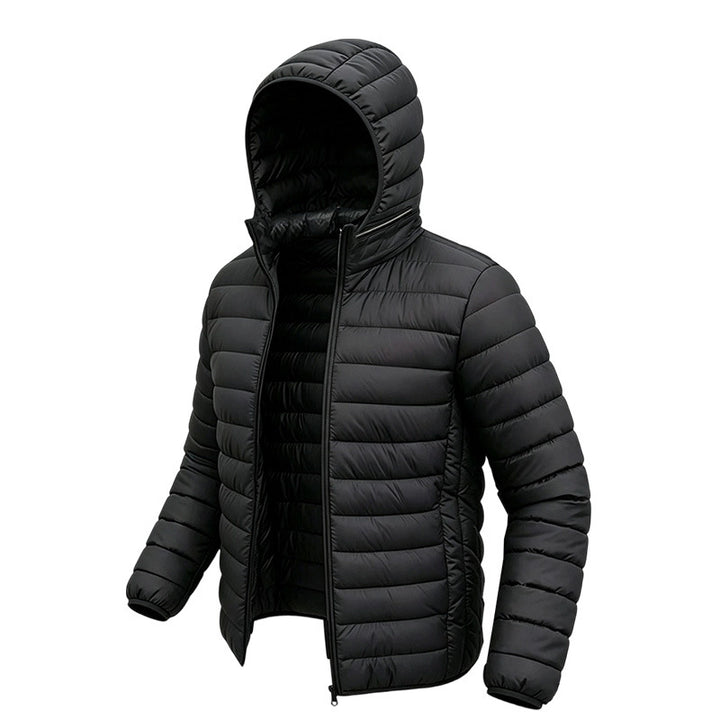 Herren Leichte Steppjacke mit Kapuze Drune