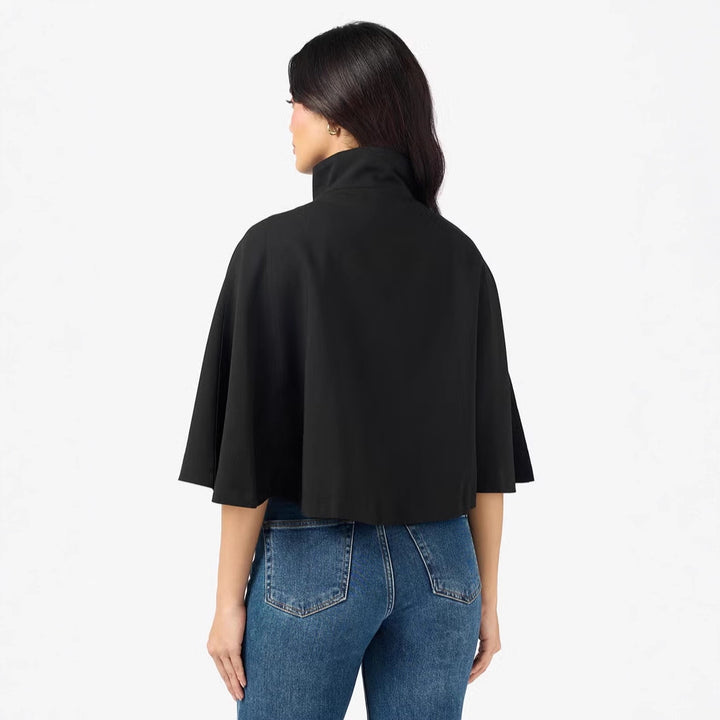 Damen Urbaner Cape-Oberteil Drune