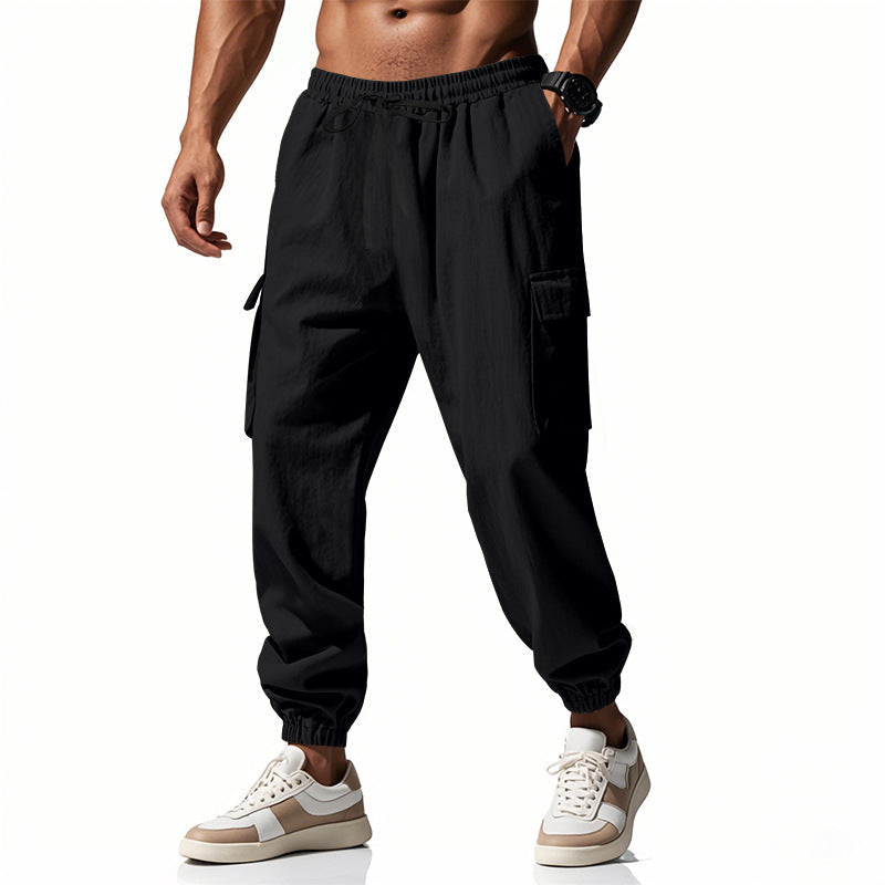 Herren Cargo-Hose mit elastischem Bund und praktischen Seitentaschen Drune