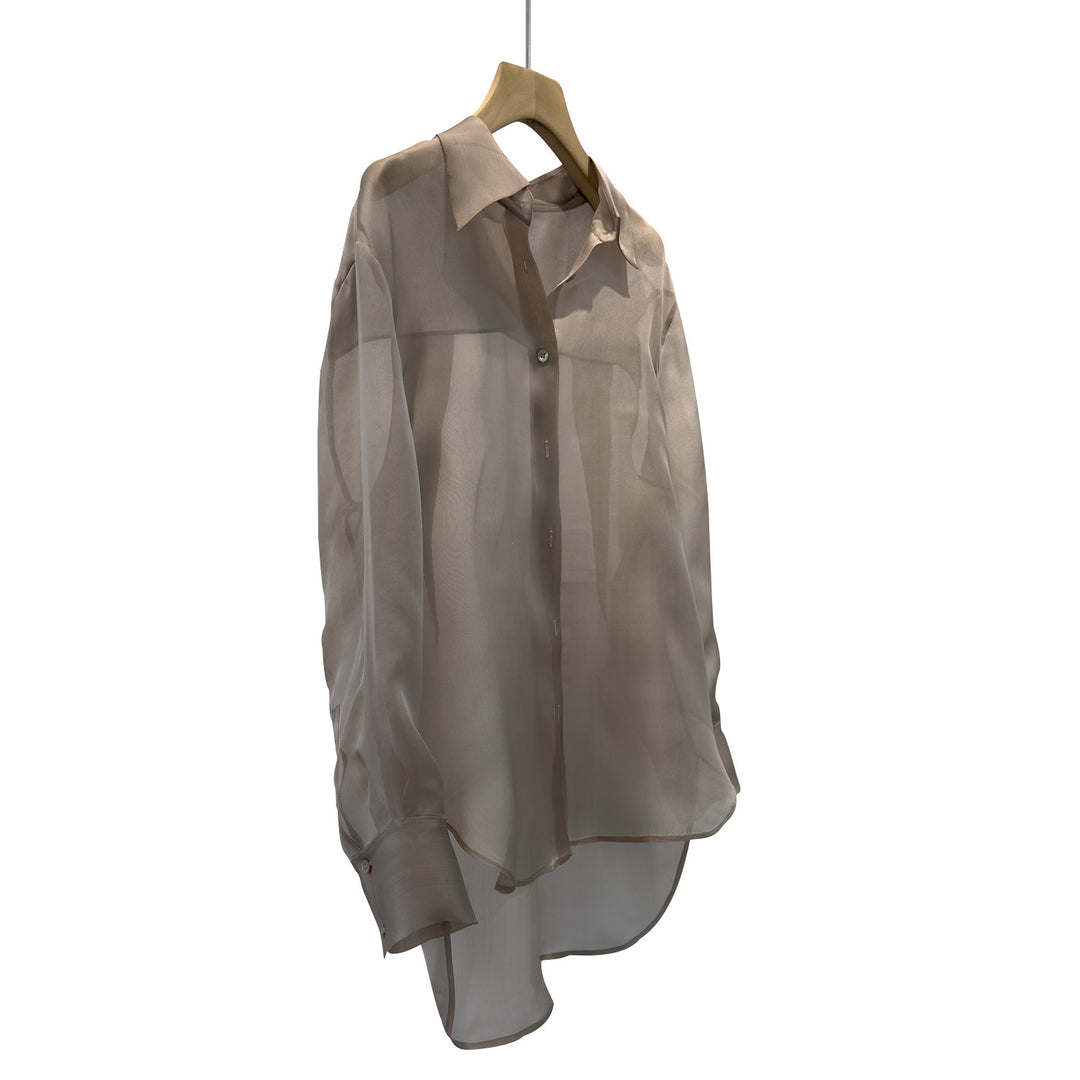 Frauen Sophisticated Taillierte Bluse Drune