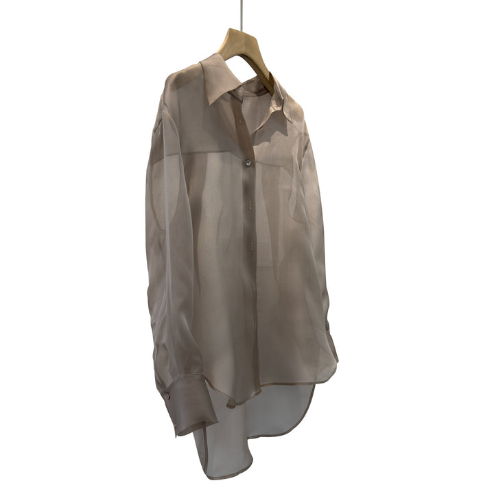 Frauen Sophisticated Taillierte Bluse Drune