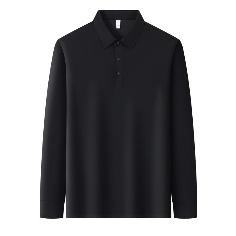Herren Poloshirt mit langen Ärmeln Drune