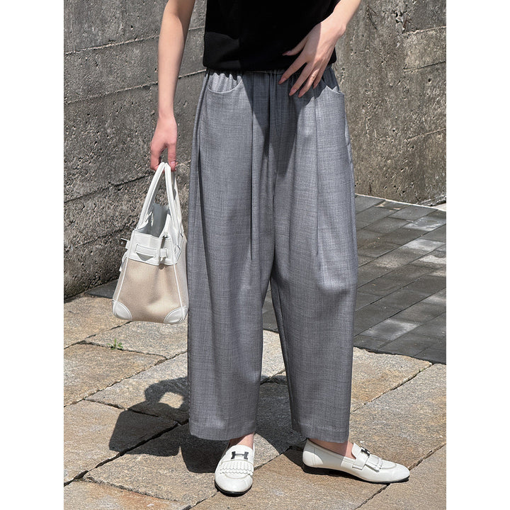 Damen Bequeme und stilvolle Palazzo-Hose Drune