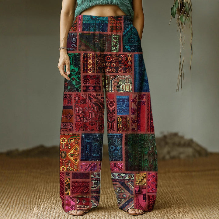 Damen Weite Inspiration Palazzohose Drune