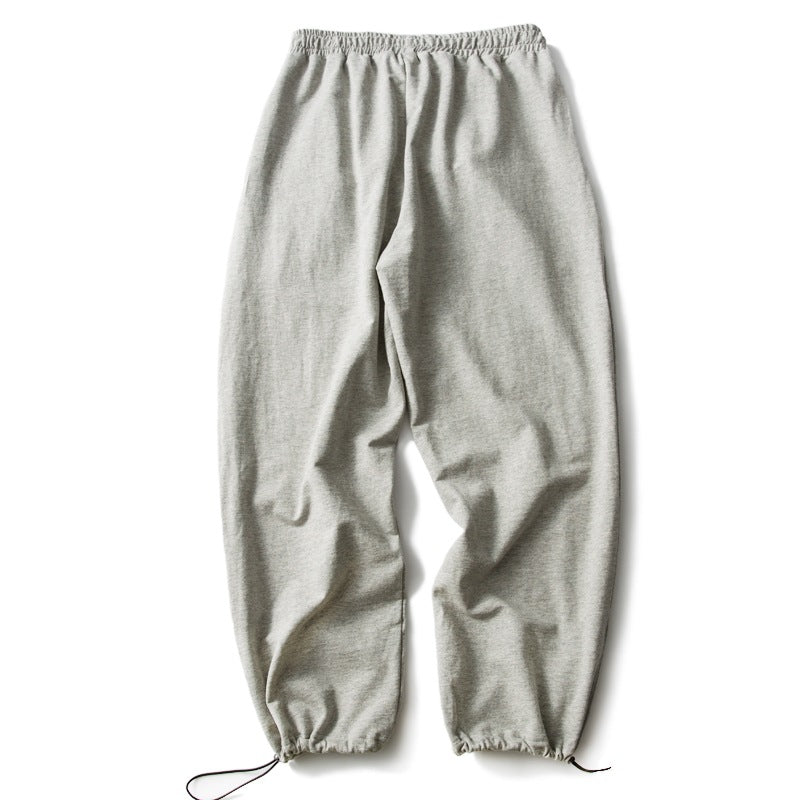 Unisex Relaxed-Fit Jogginghose mit elastischem Bund, Tunnelzug und verstellbarem Saum Drune