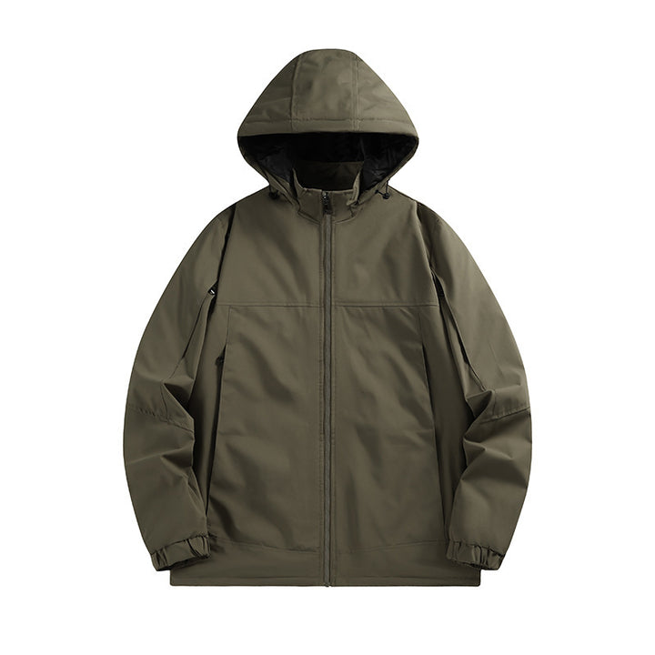 Herren Wetterfeste und isolierte Outdoor-Jacke Drune