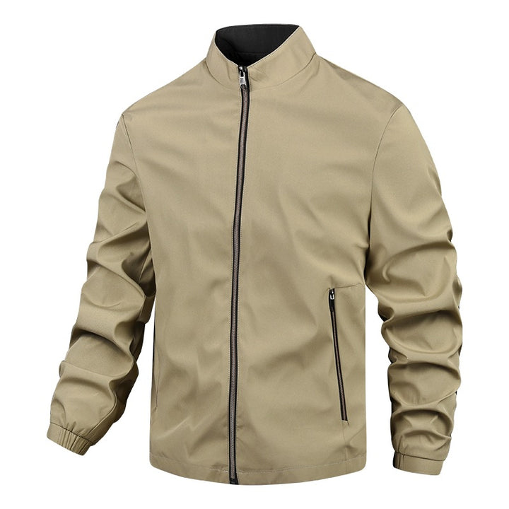 Herren Leichte Übergangsjacke mit hochgeschlossenem Kragen Drune 1787738638