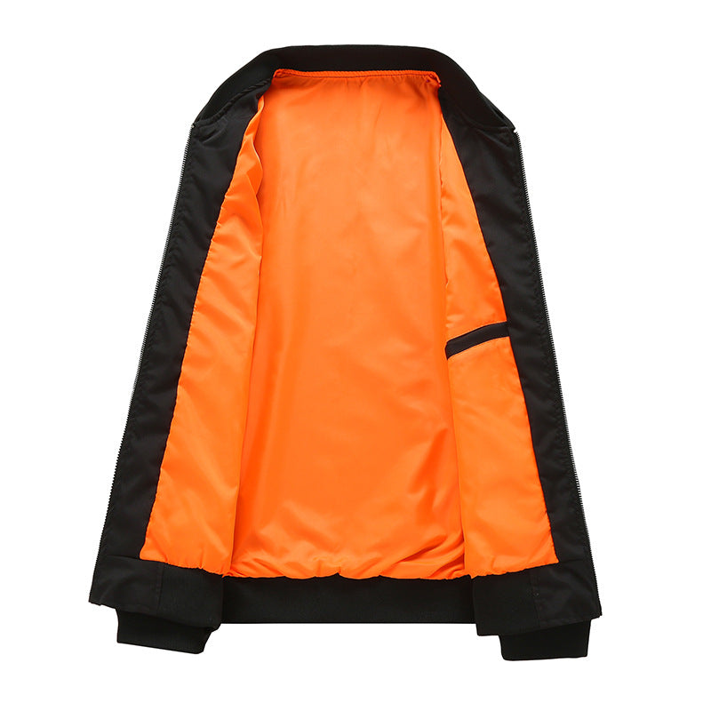 Herren Freizeitjacke mit hohem Kragen und praktischen Taschen Drune