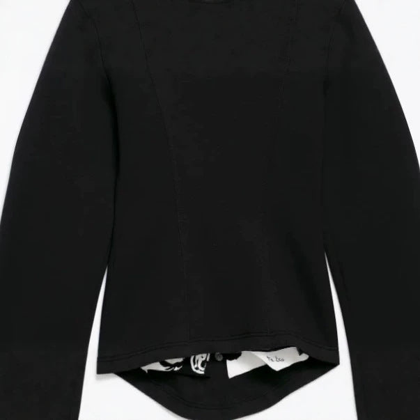 Damen Kurz geschnittene Boxy‑Fleecejacke mit Stehkragen, vertikalen Strukturnähten und verdecktem Reißverschluss Drune