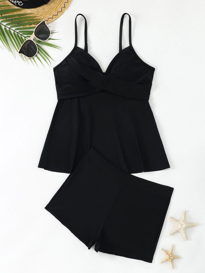 Damen Badeanzug mit Rock und Shorts Drune