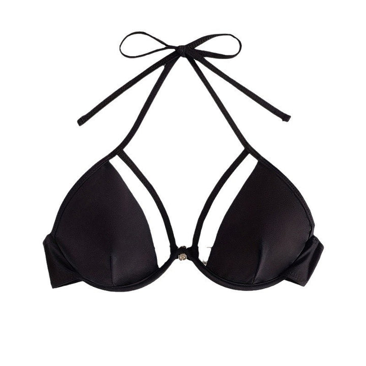 Damen Triangel-Bikini mit transparentem Detail Drune