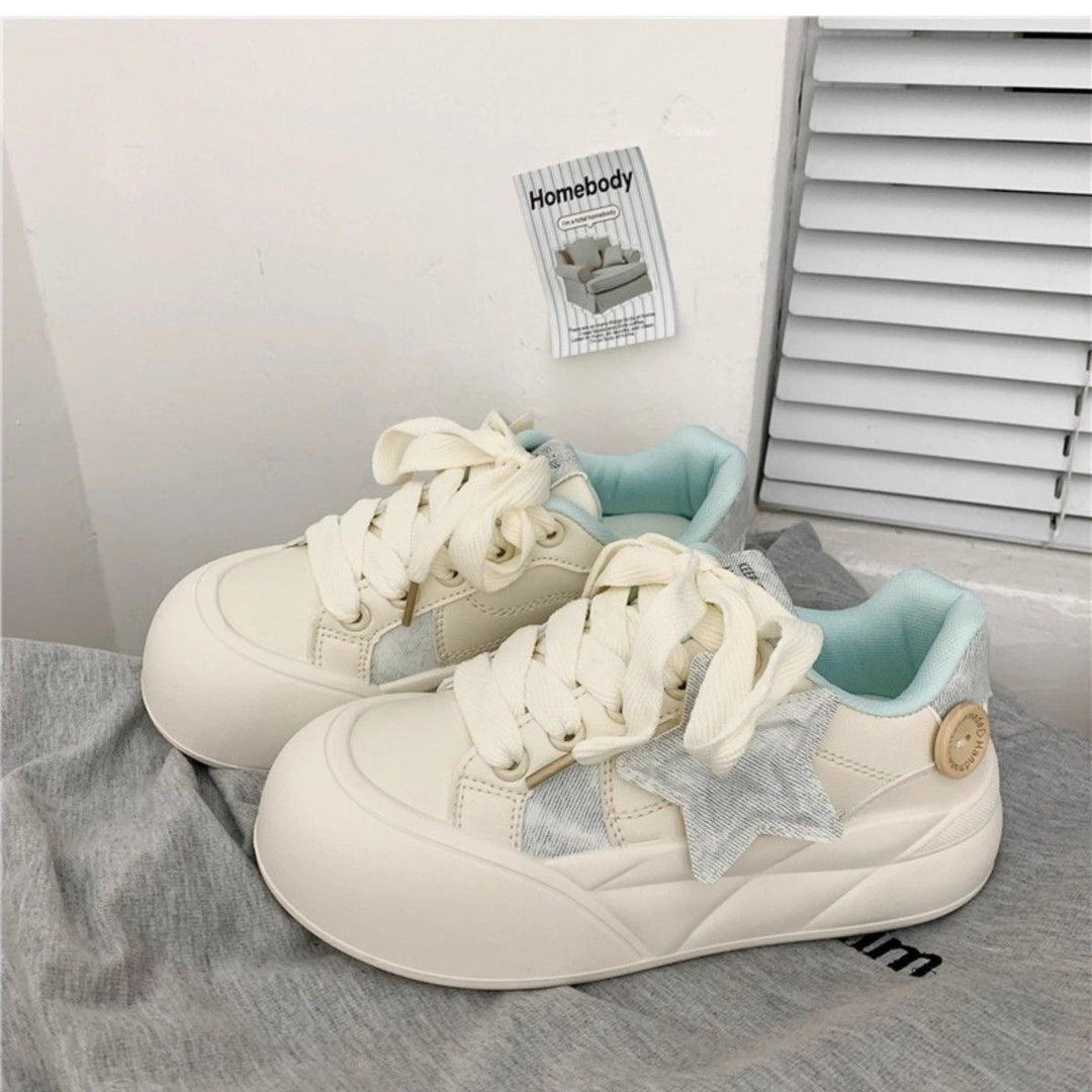 Damen Trendige Sportliche Sneaker Drune