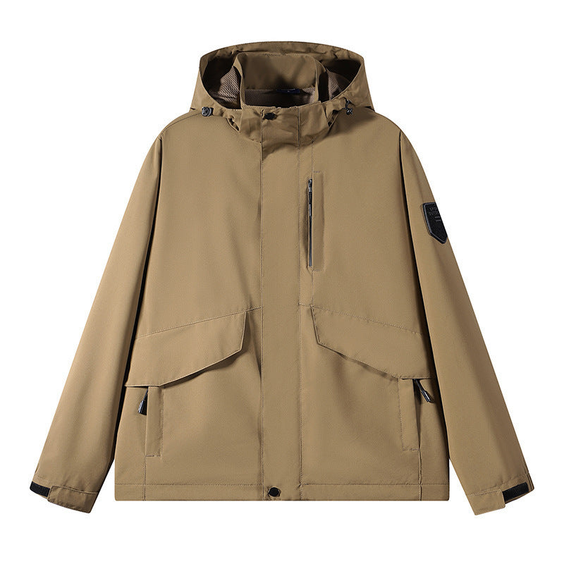 Unisex Funktionale Outdoor-Jacke mit praktischen Taschen Drune