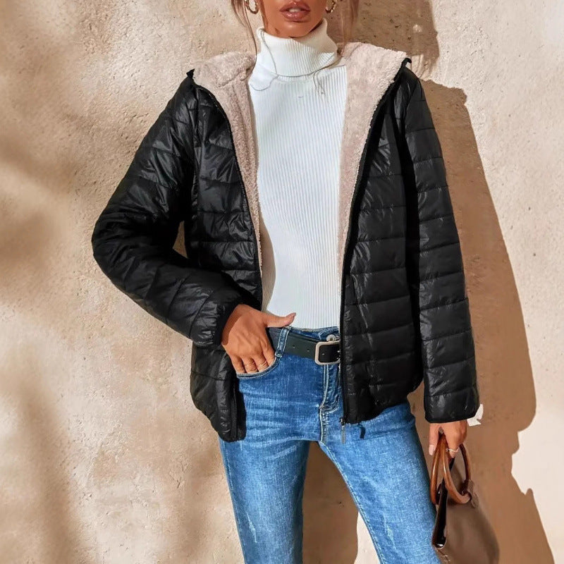 Damen gesteppte Winterjacke Drune