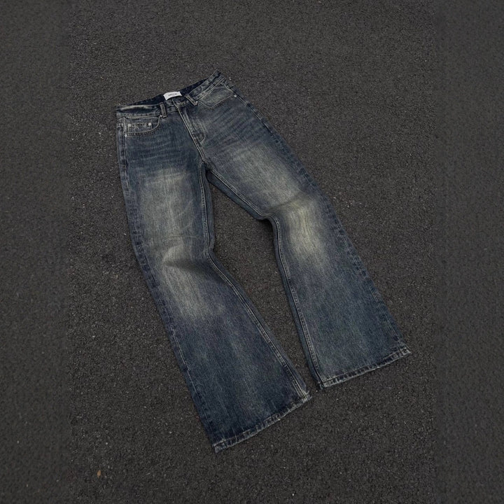 Herren Klassische Denim-Jeans im Vintage-Stil Drune