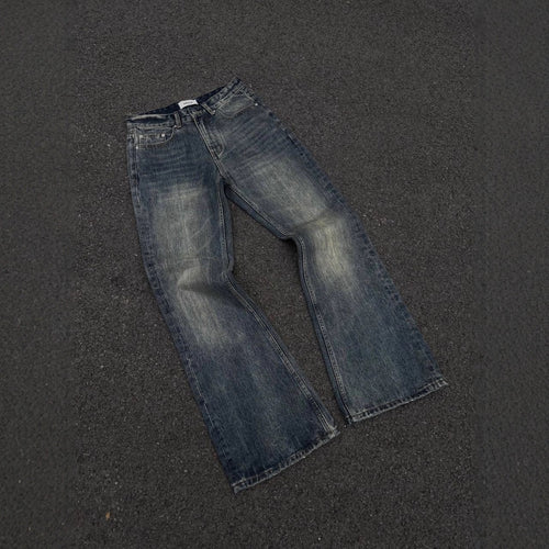 Herren Klassische Denim-Jeans im Vintage-Stil Drune