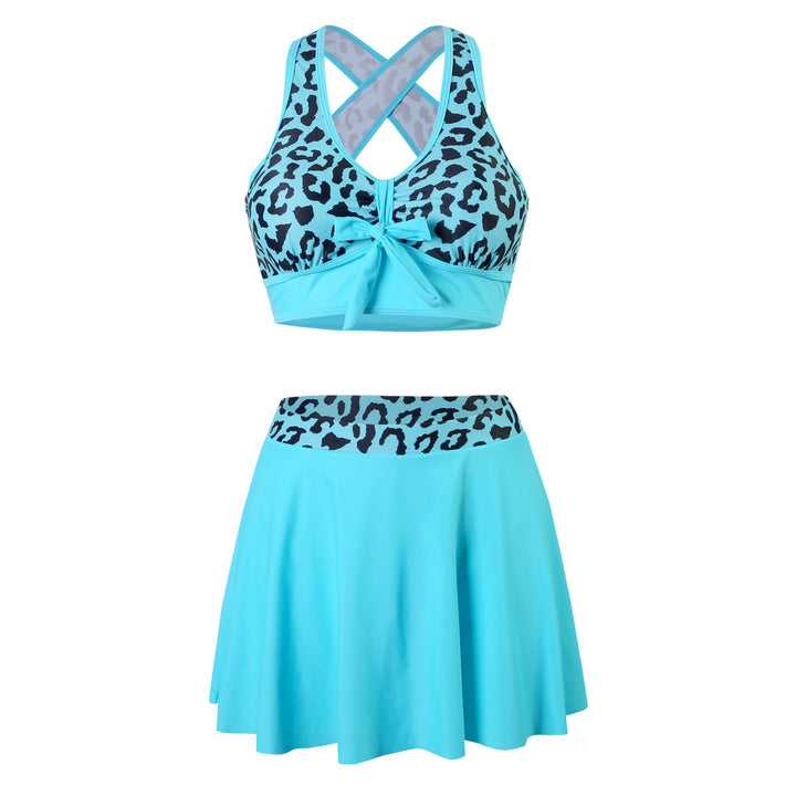Damen Sportlicher Skirtini Drune