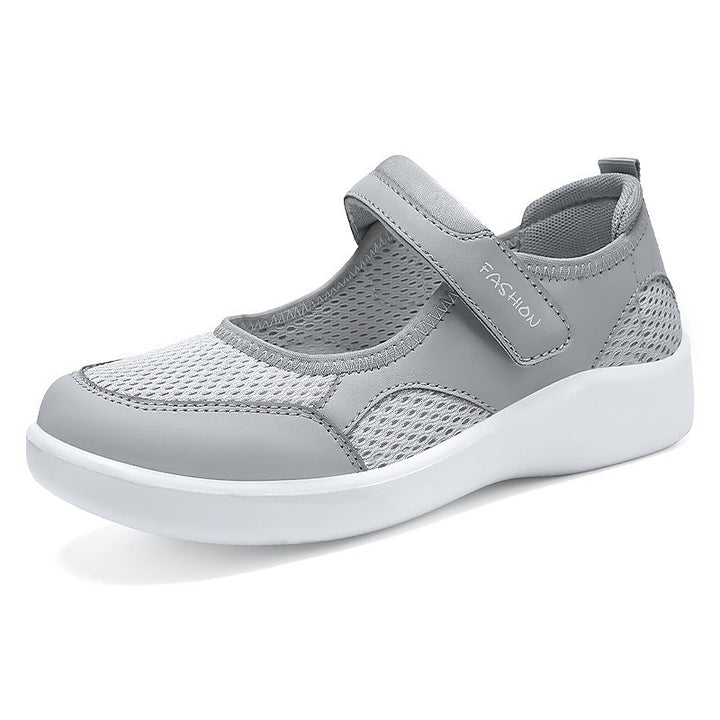 Damen Modische Sneaker mit Klettverschluss Drune